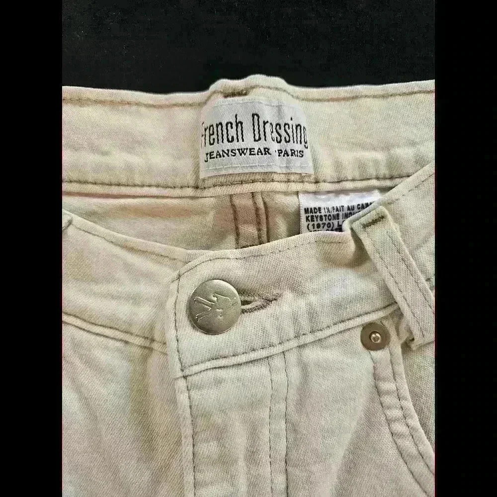 French Dressing Women's Off-White Jeans 4P